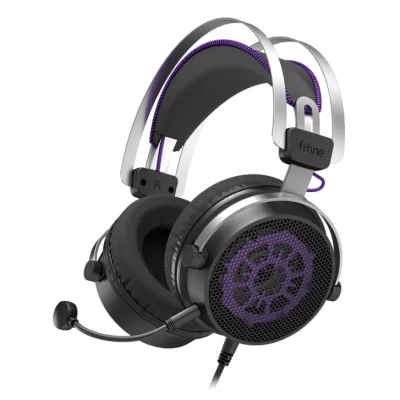 Fifine AmpliGame H18V 7.1 Surround Open-Back Oyuncu Kulaklığı - 12