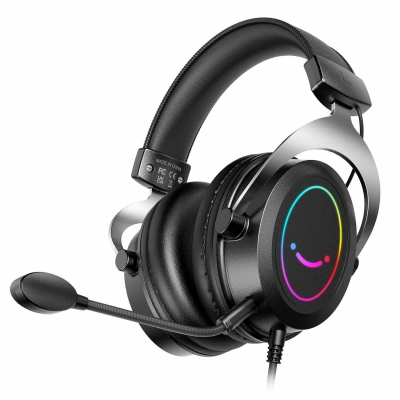 Fifine Ampligame H3 Mikrofonlu RGB Oyuncu Kulaklığı - 1