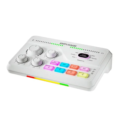 Fifine Ampligame SC8 USB Oyuncu Ses Mikseri - 3