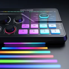 Fifine Ampligame SC8 USB Oyuncu Ses Mikseri - 15