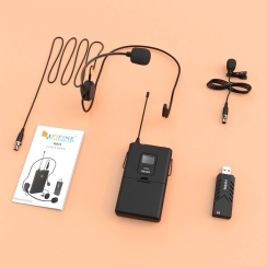 Fifine K031B Kablosuz USB Youtuber Yaka Mikrofonu - 2