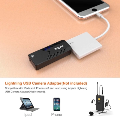 Fifine K031B Kablosuz USB Youtuber Yaka Mikrofonu - 4
