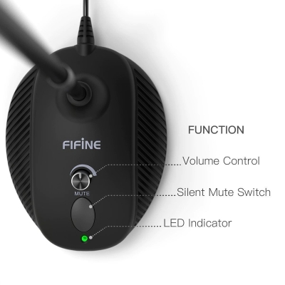 Fifine K052 USB Bilgisayar Mikrofonu - Yayıncı Mikrofonu - Youtuber Mikrofonu - 3