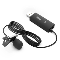 Fifine K063 USB Ses Kartlı Youtuber Bilgisayar Yaka Mikrofonu - 3