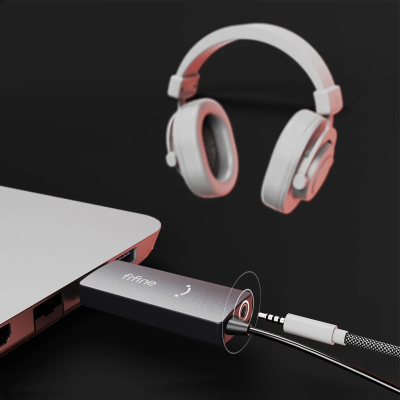Fifine K064 USB Ses Kartlı Youtuber Yaka Mikrofonu - 5