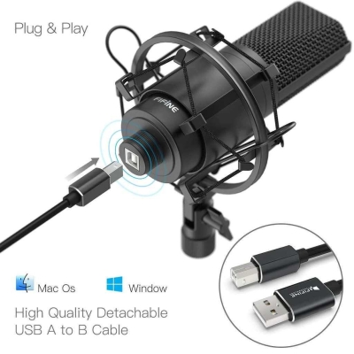 Fifine K780A USB Condenser Mikrofon - 2