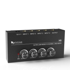 Fifine N5 4 Kanal Analog Mikser - Fifine