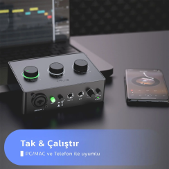 Fifine Ampli1 (SC1) USB Ses Kartı - 8