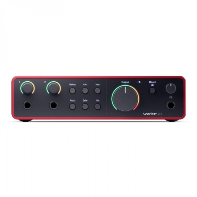 Focusrite Scarlett 2i2 Gen 4 USB Ses Kartı - 2