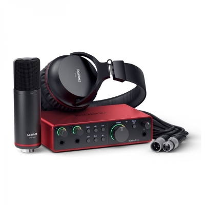 Focusrite Scarlett 2i2 Studio Gen 4 Kayıt Paketi - 1