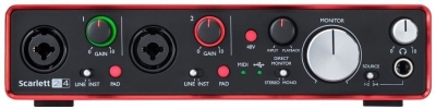 Focusrite Scarlett 2i4 MK2 Ses Kartı - 3