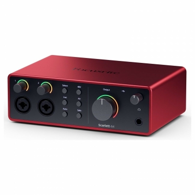 Focusrite Scarlett 4i4 Gen 4 USB Ses Kartı - 1