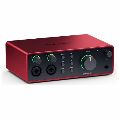 Focusrite Scarlett 4i4 Gen 4 USB Ses Kartı - 4