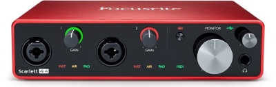 Focusrite Scarlett 4i4 Gen3 Ses Kartı - 2
