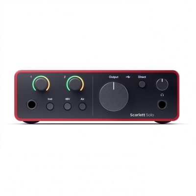Focusrite Scarlett Solo Gen 4 USB Ses Kartı - 2