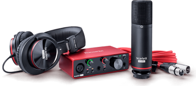 Focusrite Scarlett Solo Studio Gen3 Kayıt Paketi - 1