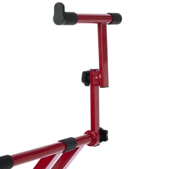 Gator Frameworks GFW-KEY-5100XRED | Red 2 Tier X Style Keyboard Stand - 3