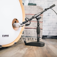 Gator Frameworks GFW-MIC-0821 | Compact Base Bass Drum and Amp Mic Stand - 4