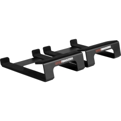 Gator Frameworks GFW-SPKSTMNDSK-WDG | Desktop Speaker Wedge Stand Pair - Gator Frameworks