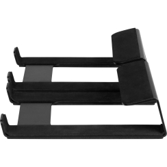 Gator Frameworks GFW-SPKSTMNDSK-WDG | Desktop Speaker Wedge Stand Pair - 2