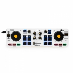 Hercules DJ Control Mix Beyaz (Algoriddim Yazılımı Hediye) - Hercules DJ