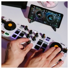 Hercules DJ Control Mix Beyaz (Algoriddim Yazılımı Hediye) - 3