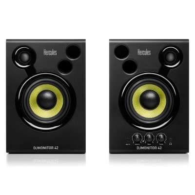 Hercules DJ Monitor 42 Aktif DJ Stüdyo Referans Monitör Hoparlörü - 1