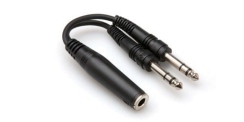 Hosa 1/4'' TRS (F) <-> Dual 1/4'' TRS (M) Y-kablo - Hosa