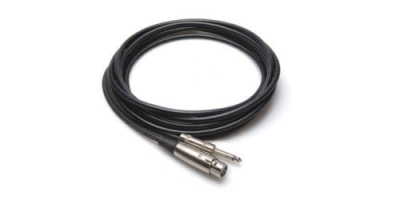 Hosa 3 Metre XLR - Jak Mikrofon Kablosu - 1