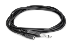 Hosa 3.5 mm TRS (F) - 1/4'' TRS (M) Kulaklık adaptör kablosu, 3 mt. - 1