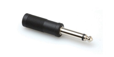 Hosa 3.5 mm. TRS (F) <-> 1/4'' TS (M) adaptör - 1