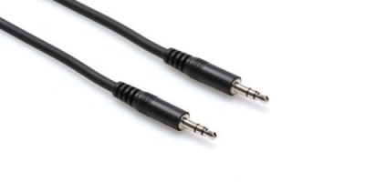 Hosa 3.5 mm TRS (M) <-> 3.5 mm. TRS (M) Stereo kablo, 3 Mt. - 1