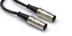Hosa 5-pin DIN (M) <-> 5-pin DIN (M) PRO MIDI kablosu, 3 metre. - Hosa