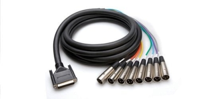 Hosa 8'li DB25-XLRM Snake Kablo (7 mt) - 1