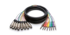 Hosa 8'li TRS-XLRF Snake Kablo (5 mt) - Hosa