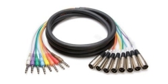 Hosa 8'li TRS-XLRM 5 Metre Snake Kablo - Hosa