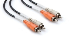 Hosa Dual RCA (M) - RCA (M) Balanssız kablo 2 mt. - Hosa