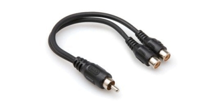 Hosa RCA (M) <-> Dual RCA (F) Y-kablo - 1