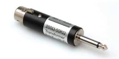 Hosa XLR (F) <-> 1/4'' TS (M) bağdaştırıcı - 1