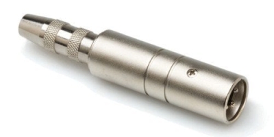 Hosa XLR (M) <-> 1/4'' TS (F) bağdaştırıcı - 1