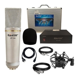 HTDZ HT-66 Geniş Diyafram Condenser Mikrofon Seti - HTDZ