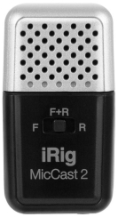 IK Multimedia iRig Mic Cast 2 Ultra-Kompakt Mikrofon - IK Multimedia