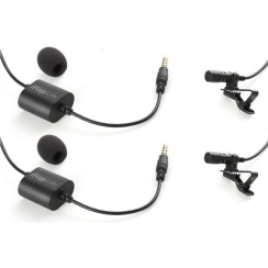 IK Multimedia iRig Mic Lav 2 Pack Çift Yaka Mikrofonu - IK Multimedia