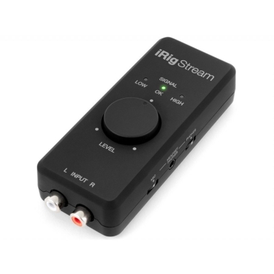 IK Multimedia iRig Stream iPhone, iPad ve Mac/PC için Canlı Yayın Ses Kartı - 1