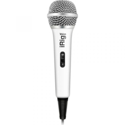 IK Multimedia iRig Voice White Karaoke Mikrofonu - IK Multimedia