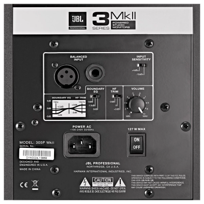 JBL 305P MKII Stüdyo Referans Monitörü TEK - 5