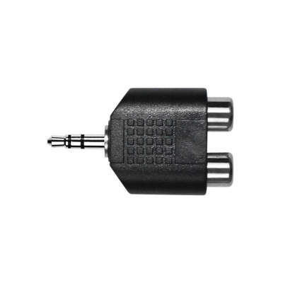 Kirlin 2656 3,5mm Erkek Jacktan 2xRCA (Dişi) Çevirici - 1