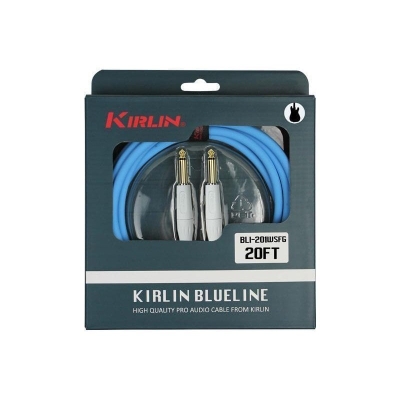 Kirlin BLI-201WSFGBE 1/4'' Mono Düz Uç 3 Metre Kablo - 4