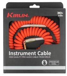 Kirlin IMK202PFGL 10mt Spiral Gitar Kablosu - 2