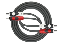 Kirlin LGA4023MBK 2 RCA Plug / 2 RCA Plug 3 Metre Kablo - 1